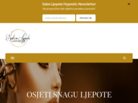 Frontpage screenshot for site: Salon ljepote Hypnotic (http://salonljepotehypnotic.com.hr)