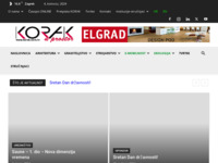 Frontpage screenshot for site: Korak u prostor (http://korak.com.hr)