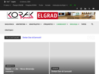 Frontpage screenshot for site: (http://korak.com.hr)