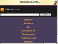 Frontpage screenshot for site: Al Bozulic (http://www.AlBozulic.com)
