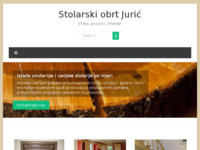 Frontpage screenshot for site: Stolarski obrt Jurić (http://stolarskiobrt-juric.hr)