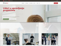 Frontpage screenshot for site: Primakon - project management i konzalting (http://www.primakon.hr)