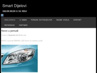 Frontpage screenshot for site: Smart Dijelovi - najam vozila i prodaja dijelova (http://smart-dijelovi.hr)