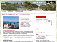 Frontpage screenshot for site: Apartmani Anka (http://www.apartmani-anka.hr/)