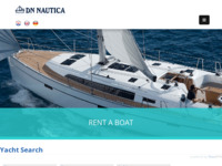 Frontpage screenshot for site: DN Nautica - Najam brodova (http://www.dn-nautica.com/)