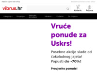 Slika naslovnice sjedišta: Vibrus.hr - Online Sex Shop - Užitak na prvom mjestu! (http://www.vibrus.hr)