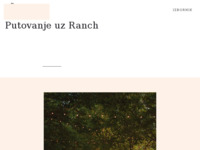 Slika naslovnice sjedišta: Ranch Kurilovec (http://www.ranchkurilovec.com)