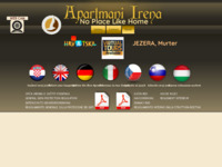 Frontpage screenshot for site: Apartmani Irena, Jezera, Murter (http://www.apartmani-irena.eu)