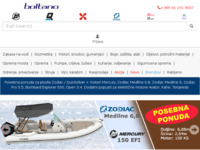 Frontpage screenshot for site: Boltano (http://boltano.hr)