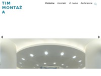 Frontpage screenshot for site: tim montaža (http://www.tim-montaza.hr)