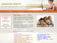 Frontpage screenshot for site: Bankovni gotovinski krediti (http://www.krediti.savjeti.biz)