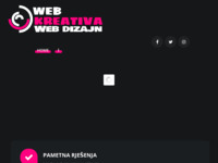 Frontpage screenshot for site: WebLine | web stranica već od 99 kn mjesečno (http://webline.hr)