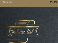 Frontpage screenshot for site: Zlatna Lista (http://zlatna-lista.hr)