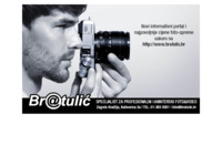 Frontpage screenshot for site: Bratulić svijet digitalne fotografije (http://www.bratulic.hr)