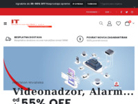 Frontpage screenshot for site: (http://www.videonadzor-alarm.hr/)