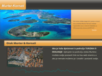 Frontpage screenshot for site: (http://www.murter-kornati.com.hr)