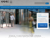 Frontpage screenshot for site: Automatska vrata (http://www.automatska-vrata.com)