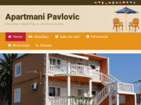 Frontpage screenshot for site: Apartmani Pavlovic , Hvar/Sućuraj (http://www.apartman-pavlovic.hr)
