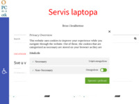 Frontpage screenshot for site: Servis laptopa Zagreb (http://egonpolanec.from.hr)