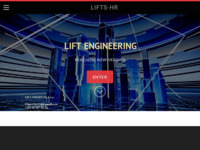 Frontpage screenshot for site: Lift Gradnja d.o.o. (http://www.lifts-hr.weebly.com)