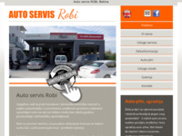 Frontpage screenshot for site: (http://www.autoservis-robi.com.hr)