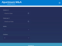 Frontpage screenshot for site: Apartmani M & A - Makarska (http://www.mia-apartments.com)