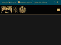 Frontpage screenshot for site: Restoran Bjelovar - Pizze iz krušne peći (http://pizzeria-bjelovar.hr/)