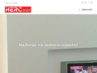Frontpage screenshot for site: Herc - automatske autopraonice (http://www.herc.hr/)