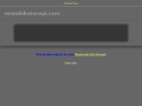 Frontpage screenshot for site: Rent-a-bike & Scooter Tucepi (http://rentabiketucepi.com)