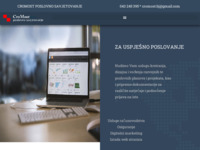 Frontpage screenshot for site: CroMost - poslovno savjetovanje i računovodstvene usluge (http://cromost.hr/)