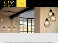 Frontpage screenshot for site: Elektro LIP (http://www.elektrolip.hr)