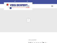 Frontpage screenshot for site: Veig Ekspert - geodezija, vještačenja, ekspertize i procjene (http://www.veig-ekspert.hr)