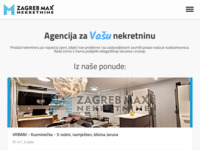 Slika naslovnice sjedišta: Agencija za nekretnine ZAGREB MAX (http://www.zagrebmax.hr)