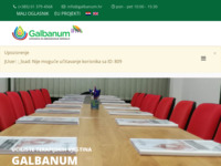 Frontpage screenshot for site: Učilište Galbanum, učilište terapijskih vještina. (http://www.galbanum.hr)