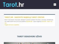 Frontpage screenshot for site: Tarot.hr (http://www.tarot.hr)