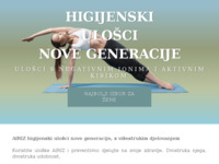 Slika naslovnice sjedišta: Higijenski ulošci sa negativnim ionima i aktivnim kisikom (http://www.higijenski-ulosci.savjeti.biz/)