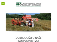 Slika naslovnice sjedišta: OPG Maretić Pazin - Dobrodošli u naše gospodarstvo (http://opg-maretic.hr)