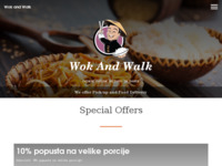Frontpage screenshot for site: Restoran Wok 'n Walk - Kineska dostava hrane - Zagreb (http://wokandwalk.hr)
