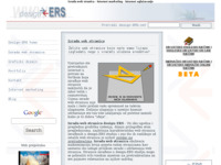 Frontpage screenshot for site: design-ERS internet marketing (http://www.design-ers.net/)