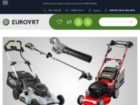 Frontpage screenshot for site: Eurovrt - Prodaja i servis vrtnih i komunalnih strojeva | Eurovrt.hr (http://www.eurovrt.hr)