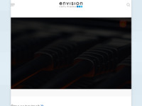 Frontpage screenshot for site: Envision Solutions (http://www.envision.hr)