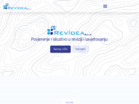 Frontpage screenshot for site: Revidea d.o.o. (http://revidea.hr)