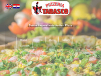 Frontpage screenshot for site: Pizzeria Tabasco (http://www.pizzeriatabasco.hr/)
