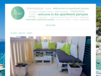 Frontpage screenshot for site: (http://www.apartment-pampas.info)