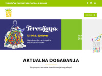 Frontpage screenshot for site: (http://turizam-bilogorabjelovar.com.hr/)