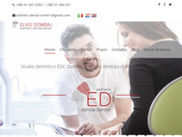 Frontpage screenshot for site: Esthetic Dental Center EDC Dombaj (http://studiodentisticocroazia.eu/)