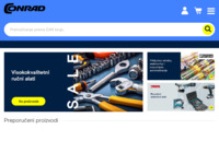 Frontpage screenshot for site: Conrad - Vaša web trgovina za elektroniku, računala, multimediju, modelarstvo & tehniku (http://www.conrad.hr/)