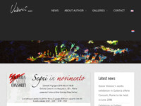 Frontpage screenshot for site: Davor Vuković - hrvatski slikar i pjesnik (http://vukovic-art.com)