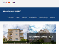 Frontpage screenshot for site: (http://www.holiday-skaric.com)