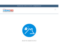 Frontpage screenshot for site: Hidroizo - Hidroizolacija i sanacija - Hidroizolacijski sustavi (http://hidroizo.hr)